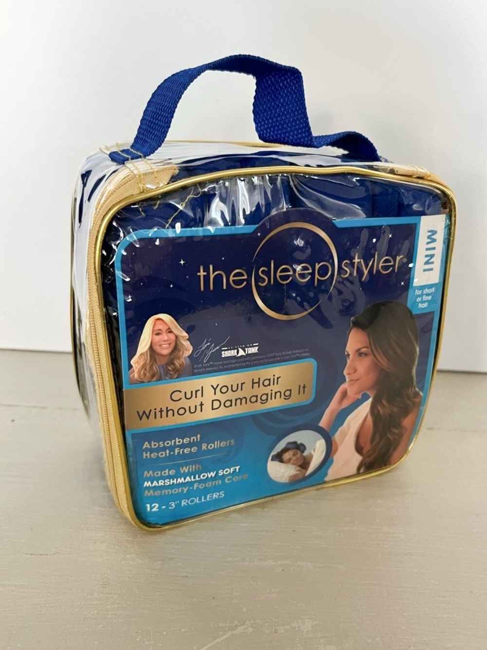 The Sleep Styler Mini 12 3” Heat-Free Hair Rollers Short Fine Hair NEW